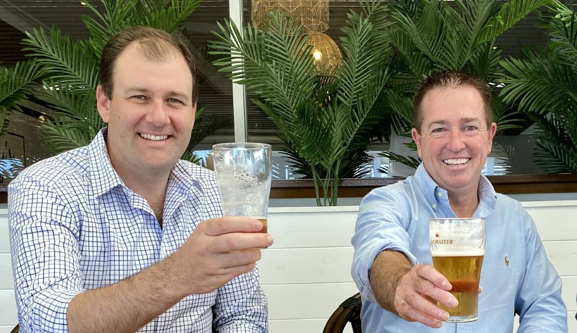 CHEERS: NSW MLC Sam Farraway will join Bathurst MP and Deputy Premier Paul Toole as a Bathurst representative in the new-look NSW cabinet. Photo: FILE