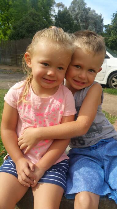 FUNDRAISER: A special fundraising event will be held in Carcoar on Saturday March 9 for Ivy and Levi Smith. Photo: SUPPLIED