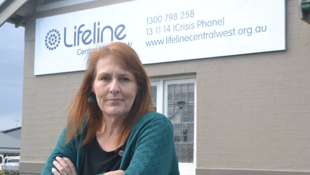 NATIONAL CRISIS: Lifeline Central West CEO Stephanie Robinson has been saddened by figures that show suicides have hit a new 10-year high.
