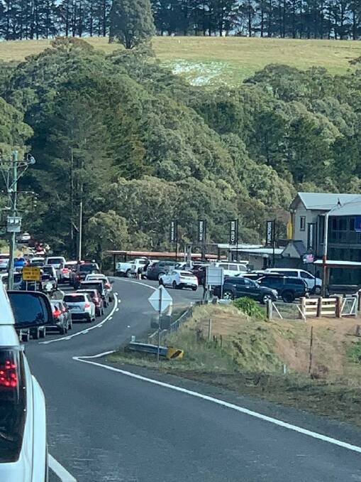 LONG AND WINDING ROAD: Traffic was bumper to bumper getting through Hampton in August last year as thousands of tourists ignored COVID concerns to descend on Oberon to enjoy the snow.
