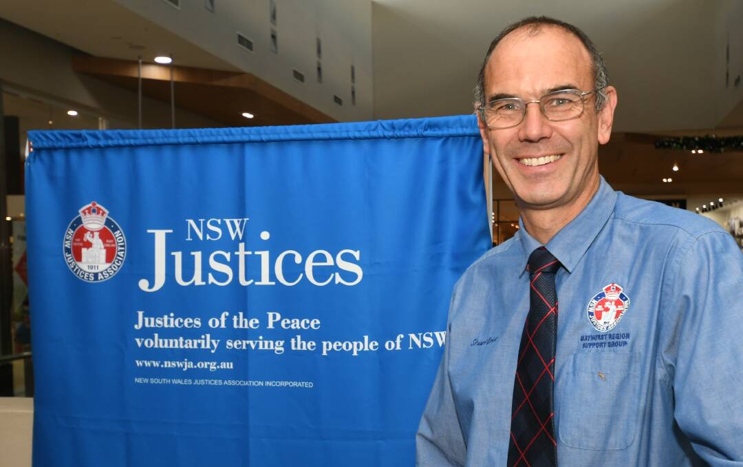 JUSTICE OF THE PEACE: Bathurst's Stuart Driver has been elected as a director of the NSW Justices Association. Photo: CHRIS SEABROOK