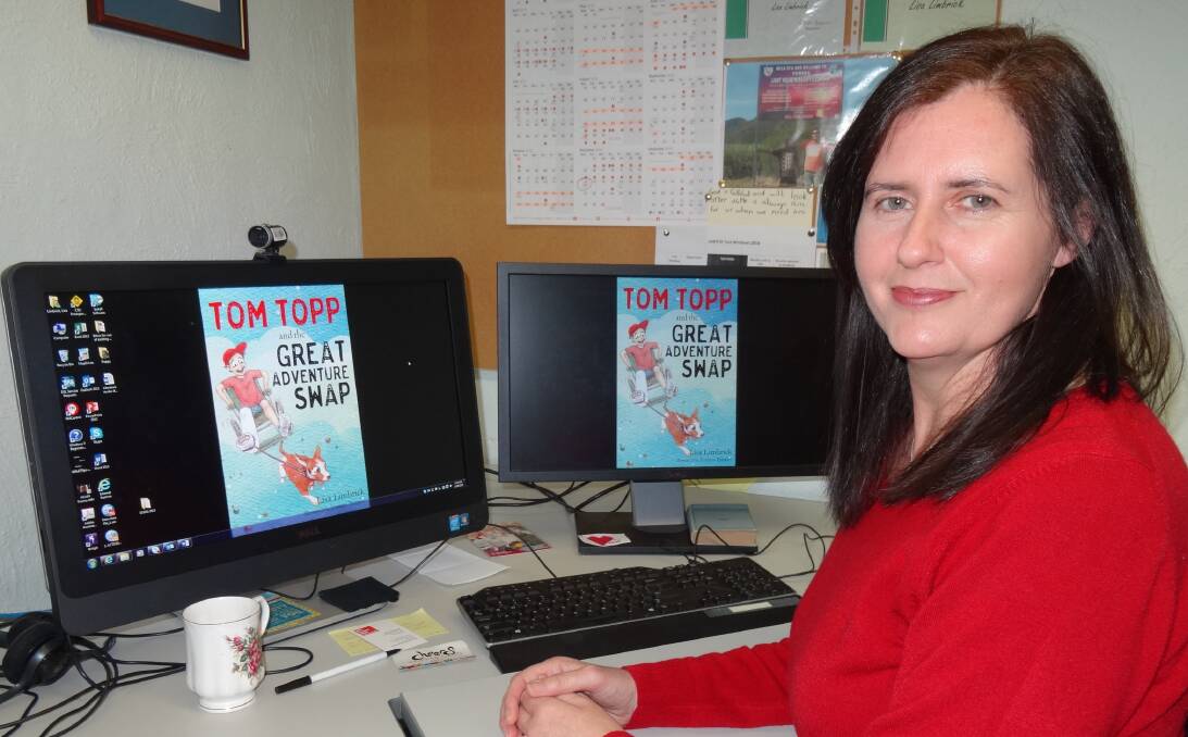 AUTHOR: CSU academic Dr Lisa Limbrick has published a children's book, Tom Topp And The Great Adventure Swap, to encourage children to read. G082316lisa