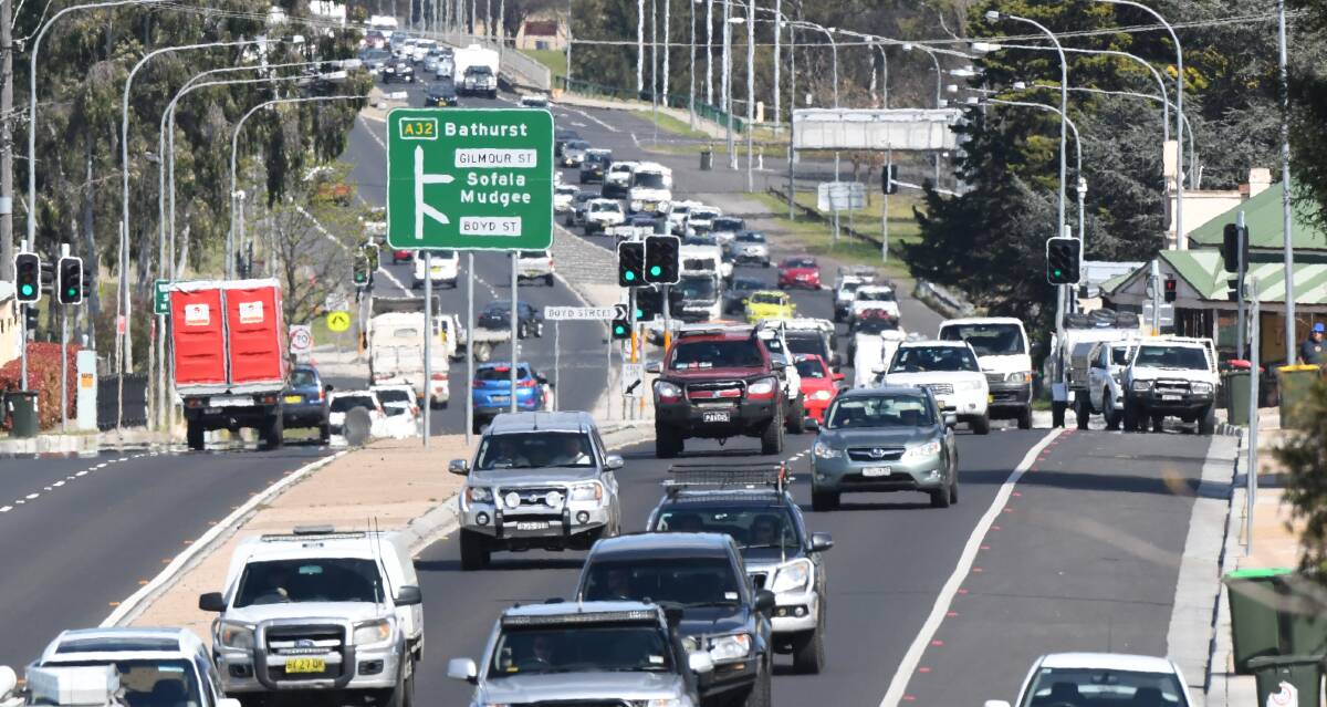 EASE THE SQUEEZE: A southern ring road would takes thousands of vehicles off the road through Kelso and Bathurst.