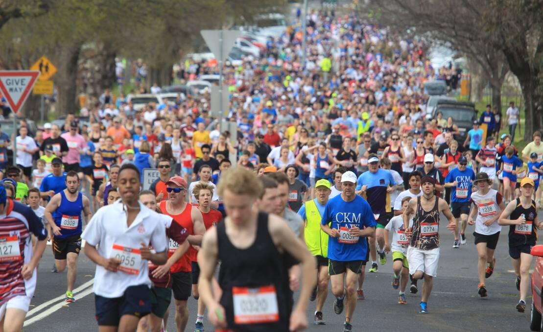 THEY'RE OFF: Hundreds of runners turned out on a perfect spring day for the 2015 Bathurst Edgell Jog. The fun run returns on Sunday, September 18.