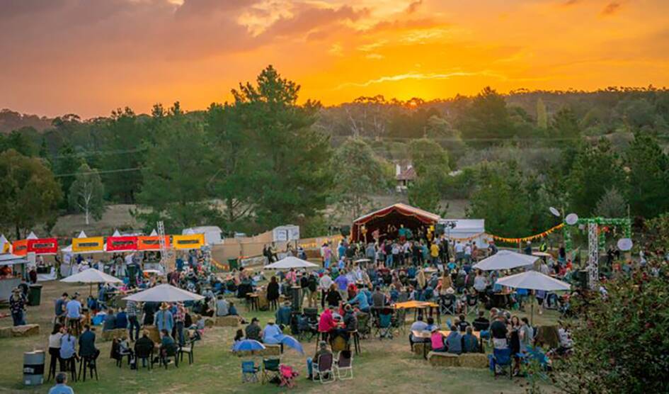 ARTS AND CULTURE: Sunset at The End Festival held in Hill End. Photo: SUPPLIED