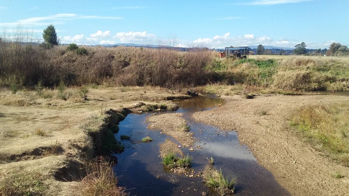 QUIET: Our peaceful Macquarie River close to where a new four-lane bridge is suggested. Photo: SUPPLIED