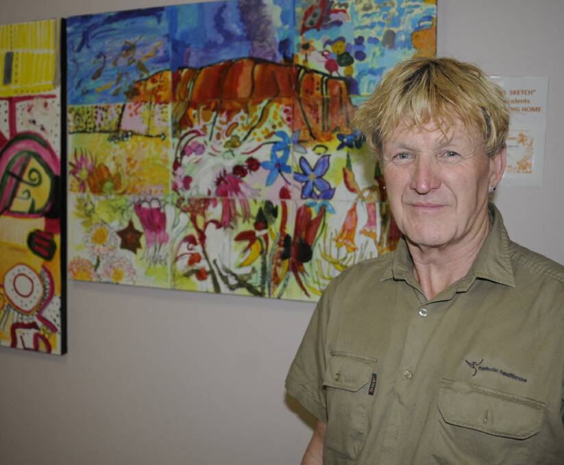 UNIQUE SHOW: Art and music teacher John Moran will present Annotation at Gulgong's Prince of Wales Opera House. 083116cathrn2