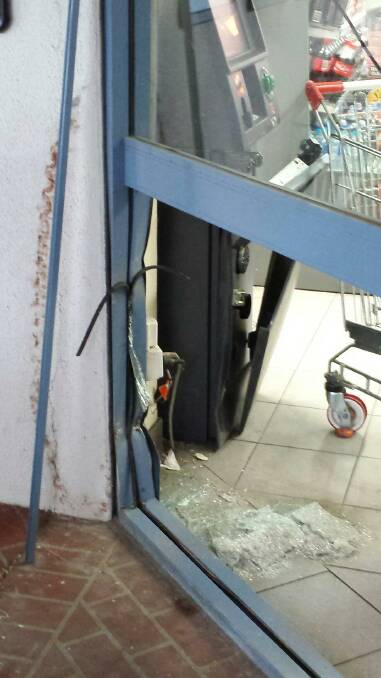 Ram raiders target ATM at Westpoint IGA