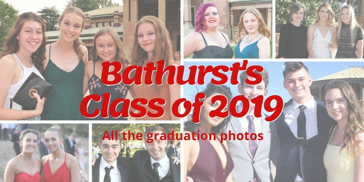 Picture perfect: Photos from all six of Bathurst's Year 12 graduations