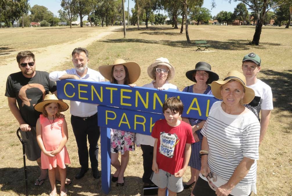 SAVE OUR PARK: There has been a strong community campaign to retain green space during a redevelopment of Centennial Park.