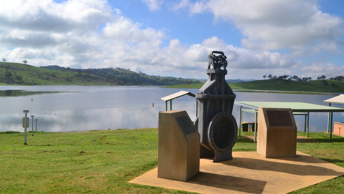 WELCOME SIGHT: Ben Chifley Dam is at capacity for the first time in almost four years. Photo: MURRAY NICHOLLS