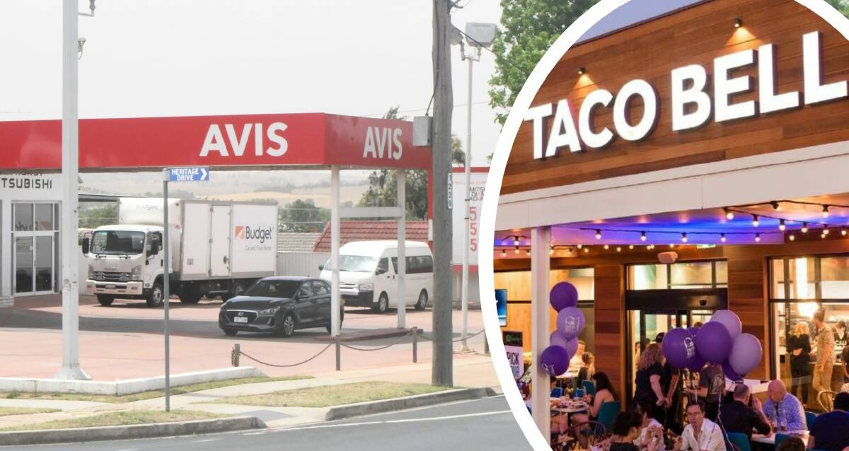 GREEN LIGHT: A Bathurst Taco Bell outlet will be developed on the old Avis site on the intersection of Stewart and Howick streets.
