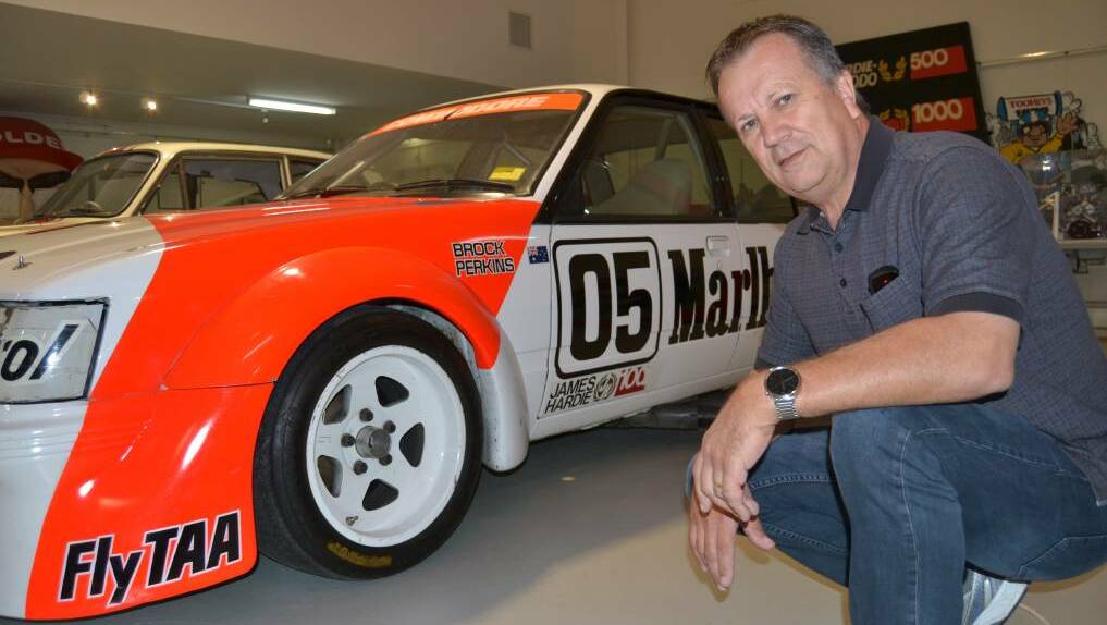 COLLECTOR'S ITEM: One of Australia's most recognisable Holdens - the VK Commodore driven by Peter Brock to victory in the 1984 Bathurst 1000 - in the National Motor Racing Museum in 2016.
