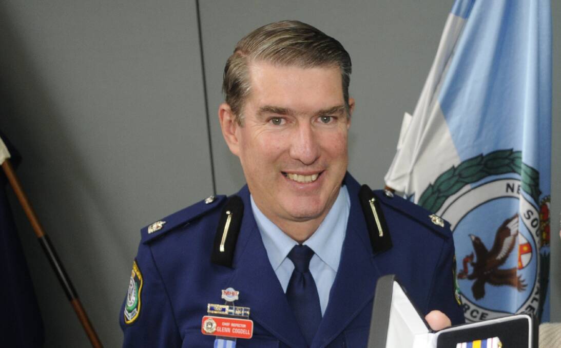 STAY SAFE: Chifley Police District commander, Acting Superintendent Glenn Cogdell, is encouraging Bathurst residents to bring in the new year at home. Photo:FILE