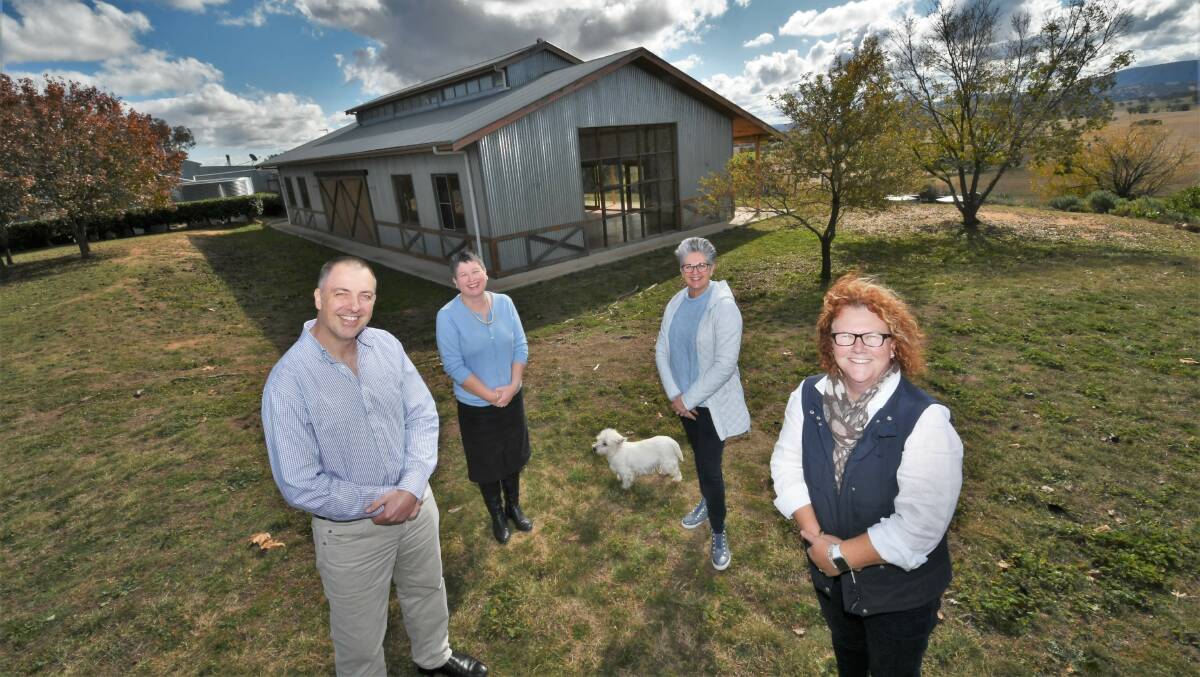 PLANS: Vitality Central West board members Richard Collins [chair], Victoria Stevens [CEO], Mandy Wilding and Jayne Walker-Smith. Photo: FILE