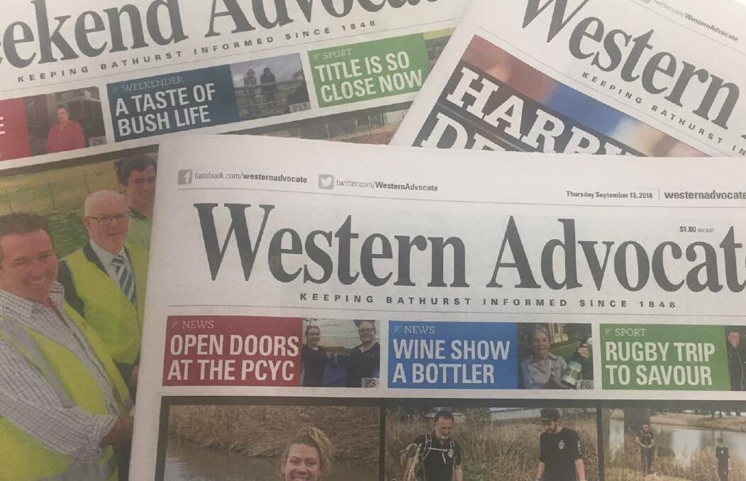 Coming soon: Western Advocate online subscription package available from October 16