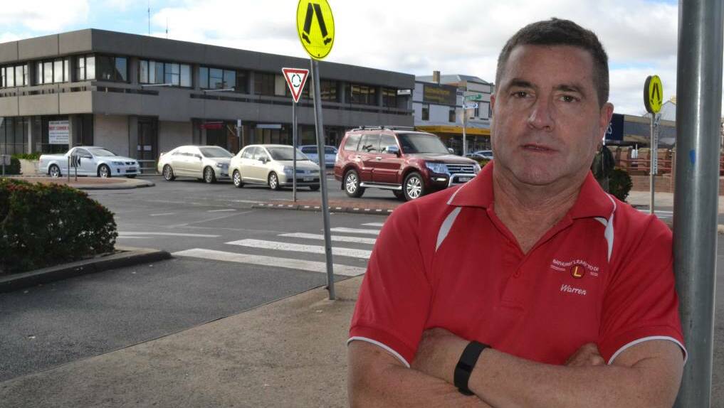 CONTROVERSY: Councillor Warren Aubin wants other solutions to be investigated at the Lambert, Mitre and Suttor street intersection.