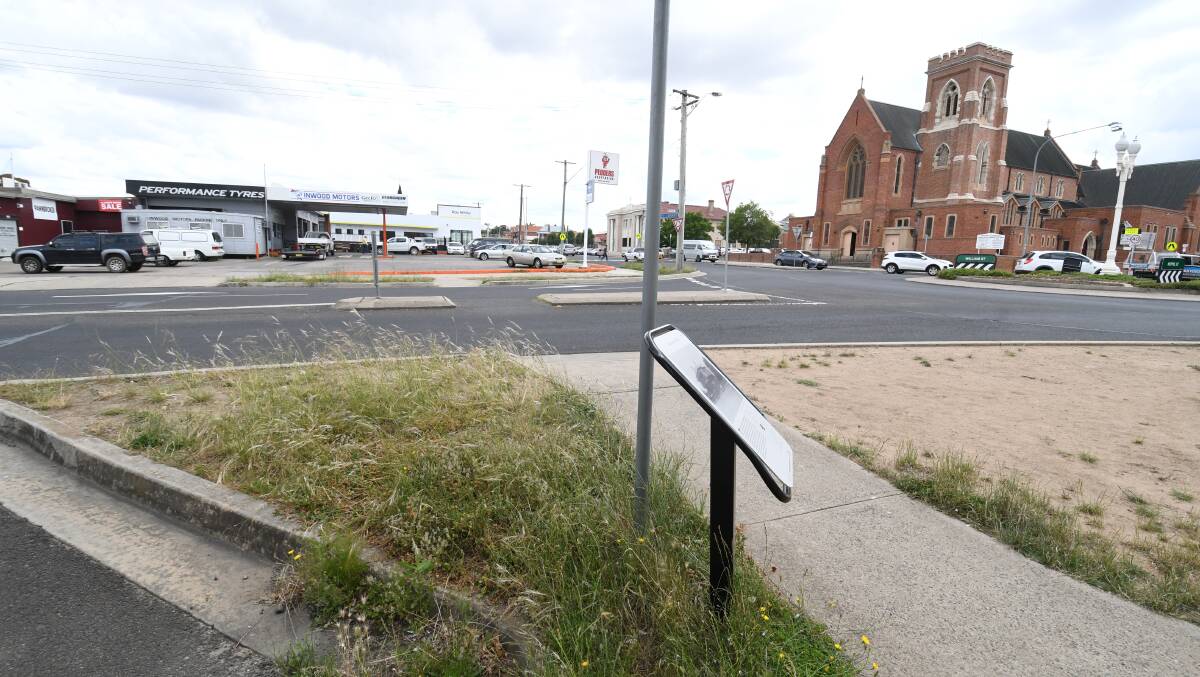 POOR LOOK: Some of the untidy verges in the Bathurst CBD could use a visit from the lawnmower or whipper snipper.