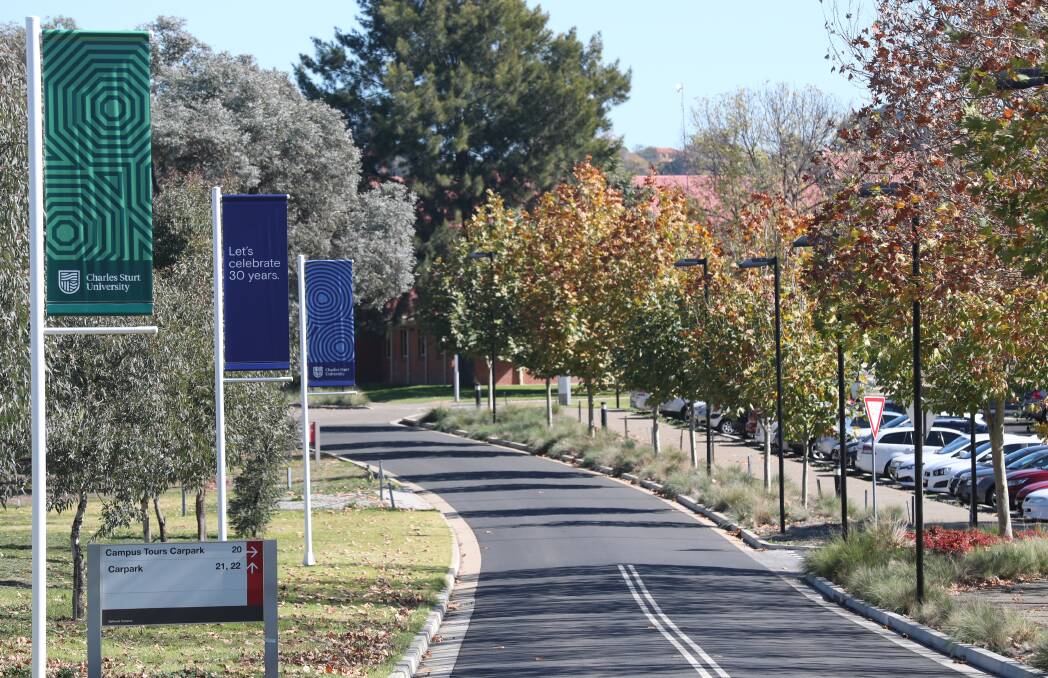 REGISTRATION BLOW: The Bathurst campus of Charles Sturt University. 