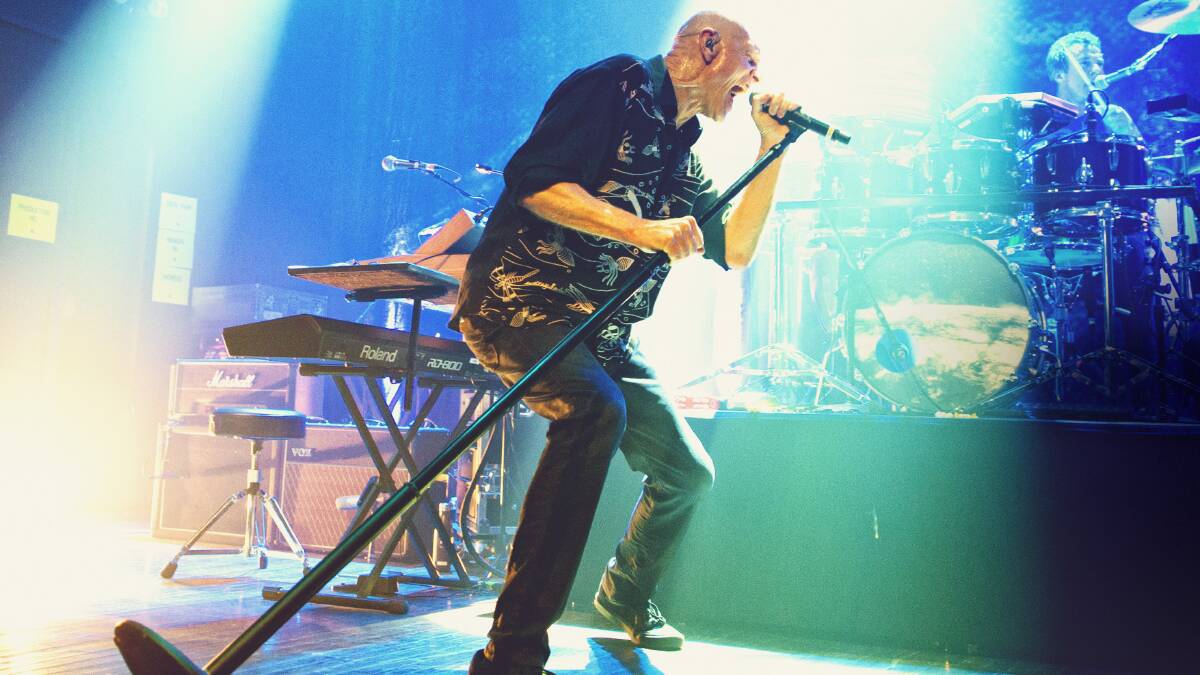 EXCITEMENT: Midnight Oil, including lead singer Peter Garrett, will be A Day on the Green's feature act. Photo: DANA DISTORTION