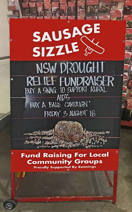 Aussie as … Grab a Bunnings snag to support drought-affected farmers