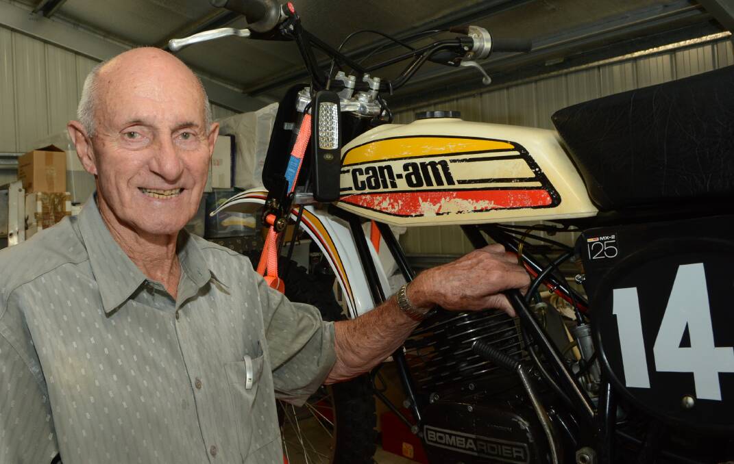 HONOUR: Former Panorama Motorcycle Club president, the late Kevin McDonald.