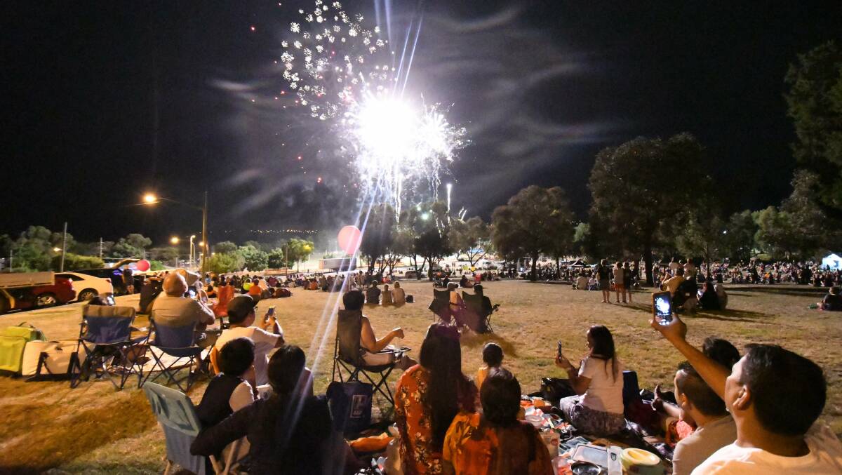 BLAST FROM THE PAST: Crowds at Bathurst's New Year's Eve Party in the Park in 2018. Mayor Bobby Bourke hopes the party can return this year. Photo: CHRIS SEABROOLK