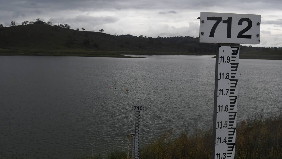 HANGING ON: Ben Chifley Dam is back above 30 per cent capacity.