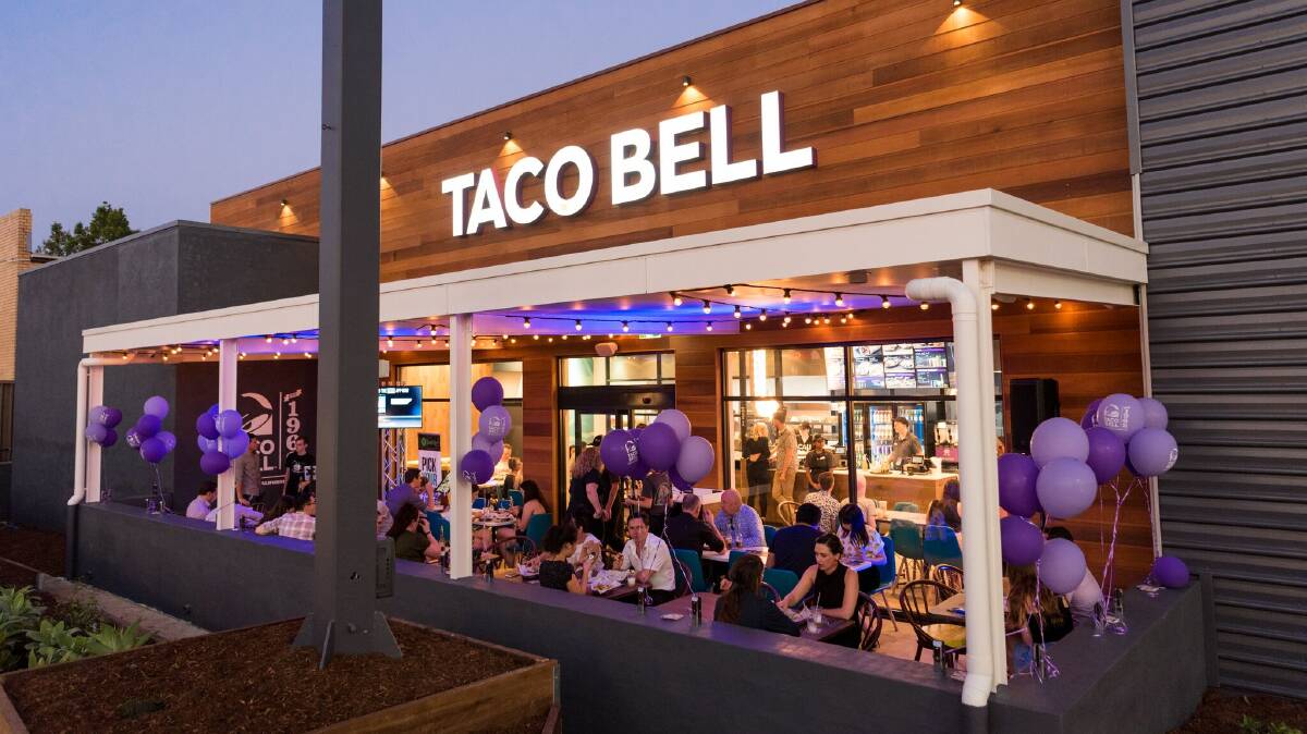 TRAILBLAZER: Australia's first Taco Bell outlet in Annerley, Queensland.
