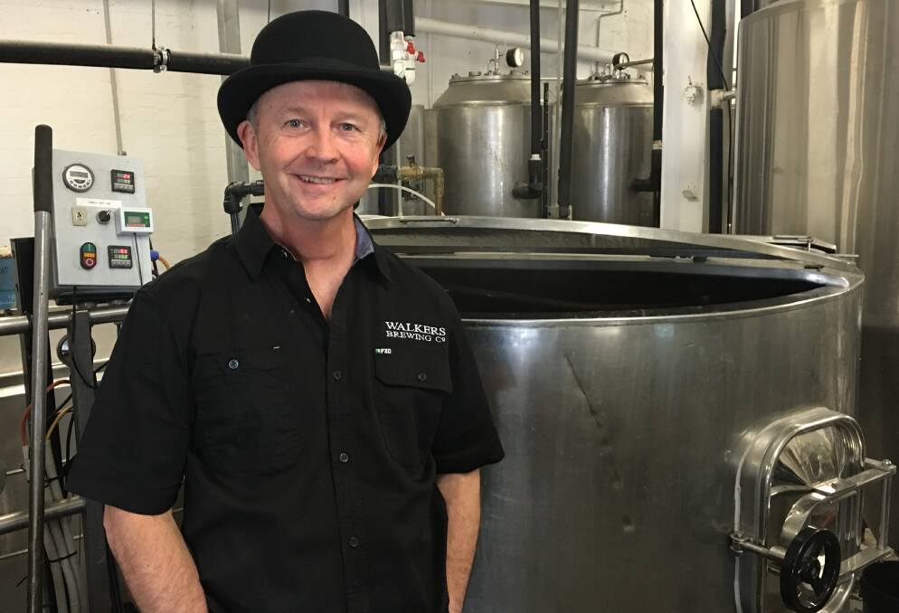 NEW FIGHT: Toney Fitzgerald is looking to sell the Walkers Brewing company he reinvigorated so he can concentrate on the fight of his life. Photo: CONTRIBUTED