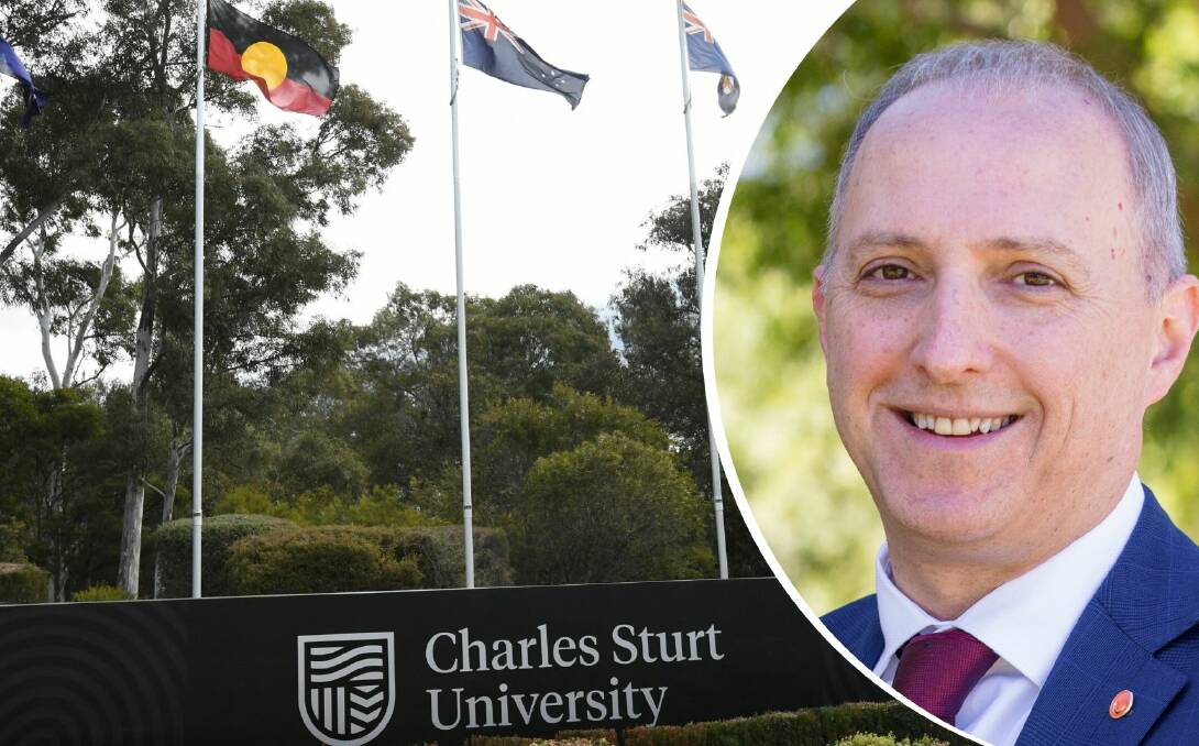 GRADUAL RETURN: Charles Sturt University acting vice chancellor Professor John Germov plans to have all on-campus activities up and running again by November 16.
