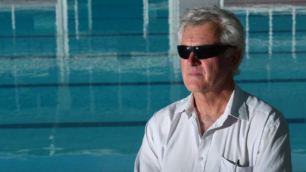 POOLING RESOURCES: Councillor John Fry at the Bathurst Aquatic Centre. Photo: PHIL BLATCH