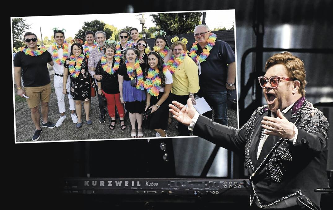 BATHURST, THIS IS YOUR SONG: Sir Elton John was welcomed by 20,000 adoring fans at Carrington Park on Wednesday night. Photos: CHRIS SEABROOK