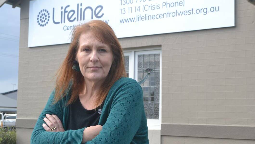 HELPING OTHERS: Lifeline Central West chief executive officer Stephanie Robinson said it's time the community played its part in helping to curb high suicide rate. Photo: MATTHEW WATSON 092618mwlifeline