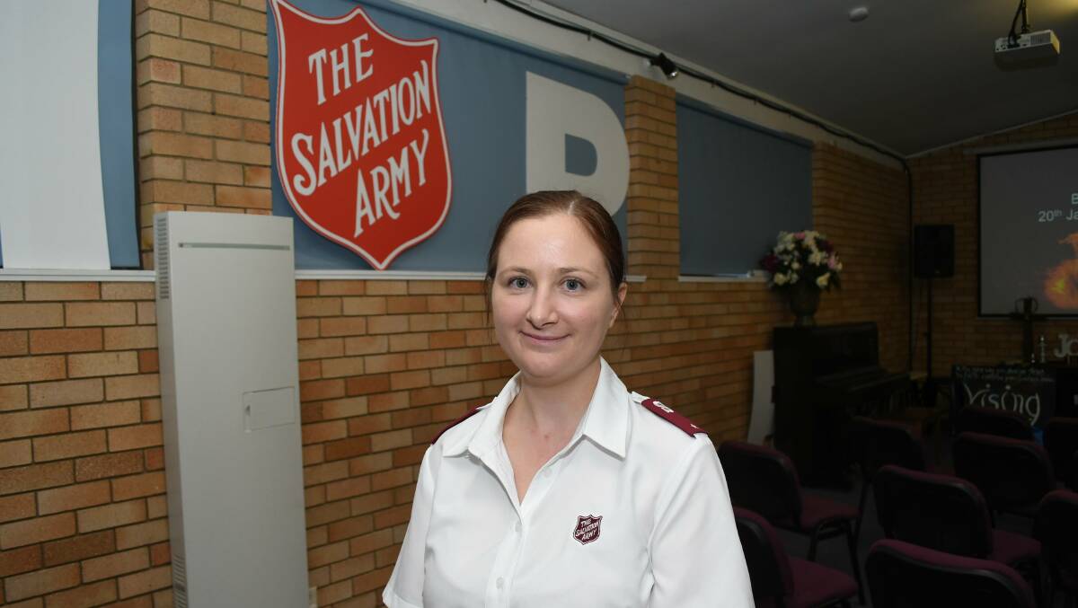 WARNING: Lieutenant Kate Cathcart from the Salvation Army in Bathurst has seen the financial damage that 'buy now, play later' schemes can cause. Photo: CHRIS SEABROOK 012019csalvos1