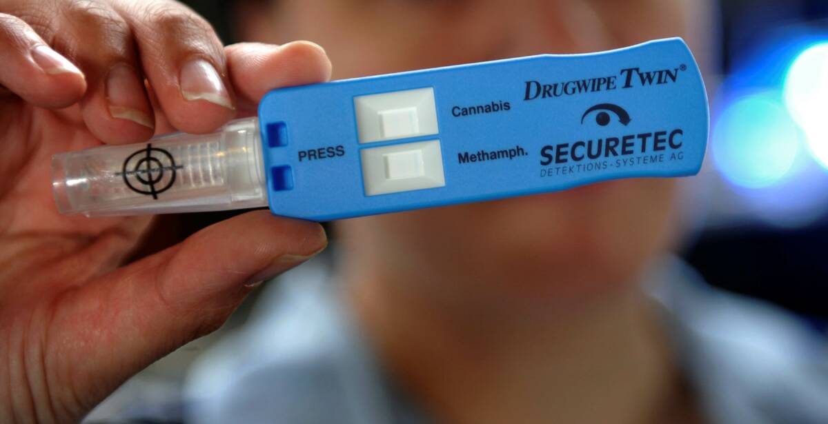53-year-old driver passed the breath test but failed the meth test