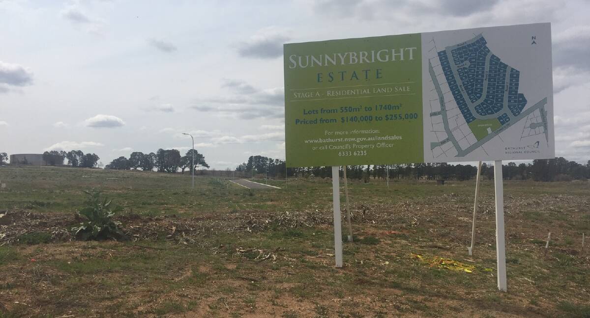PRETTY VACANT: Work is under way on the Sunnybright Estate subdivision at Kelso.