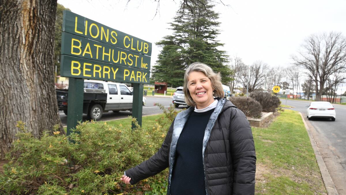 SITE SEEING: Dianne Thurling from the Bathurst Garden Club at the Plant and Garden Expo site at Berry Park earlier this year. Photo: CHRIS SEABROOK
