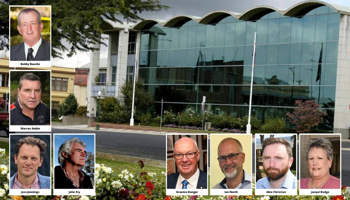 GOING AGAIN: Eight incumbent councillors plan to contest the Bathurst Regional Council elections in September.