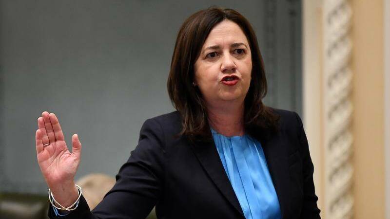 STAY OUT: Queensland Premier Annastacia Palaszczuk is closing the borders.