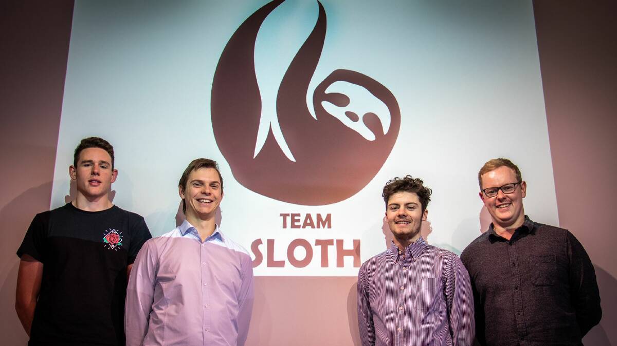 WATER WONDERS: Team Sloth from the Charles Sturt University has developed a $70 sterilisation system. Photo: SUPPLIED