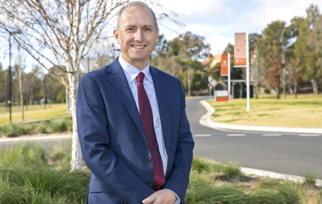 GOOD NEWS: Charles Sturt University interim vice-chancellor Professor John Germov has welcomed figures published in the latest Good Universities Guide. Photo: SUPPLIED