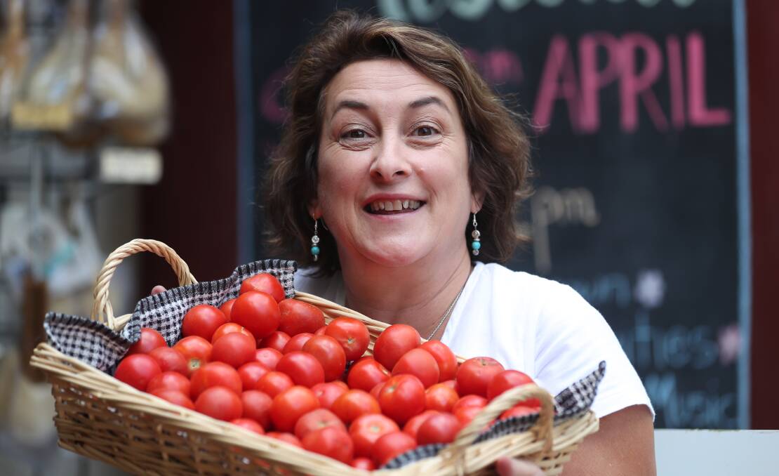 FRESH IS BEST: Bathurst Wholefood Co-operative co-ordinator Denise O'Grady. Photo: PHIL BLATCH