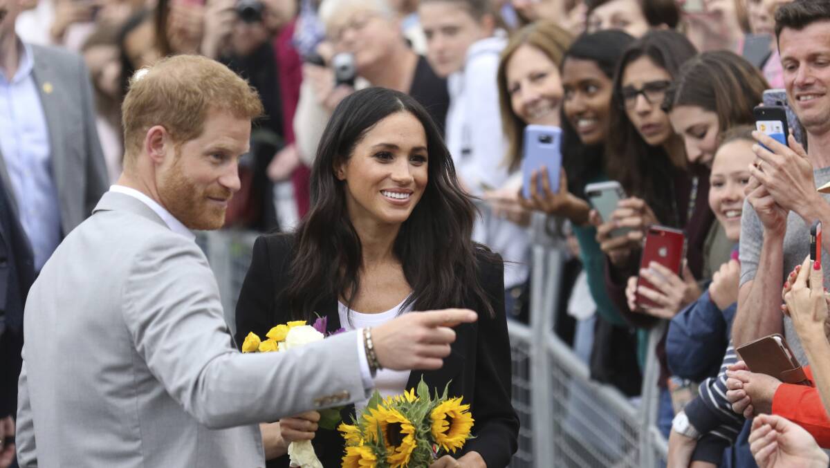 HEADED OUR WAY?: Prince Harry and his wife Meghan, Duchess of Sussex - pictured during a recent visit to Dublin - could be coming to Bathurst. 