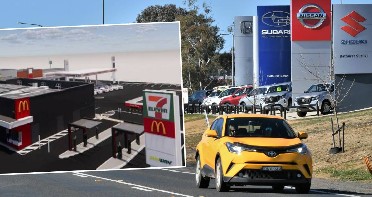 MORE OPTIONS: Residents on the western side of Bathurst will have prime access to a new petrol station and three fast-food outlets if a development application is approved.