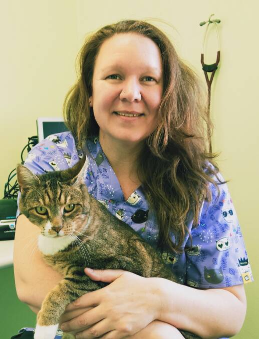 NEW FACE: Veterinarian Kate de Jong has joined the team at the Durham Street Veterinary Clinic. Photo: Supplied
