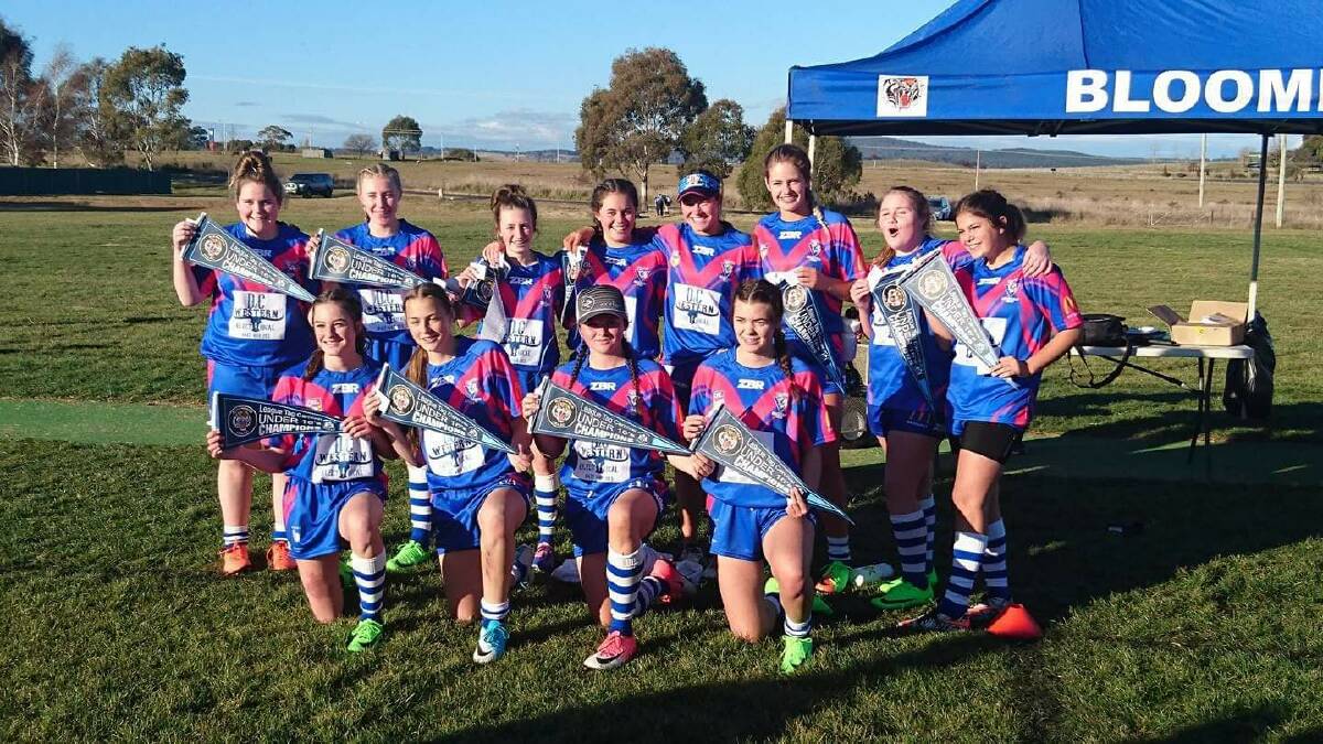 JOIN UP: Get out, get fit, make some friends and have some fun this year by joining a club like St Pat's Rugby League. Photo: Supplied 