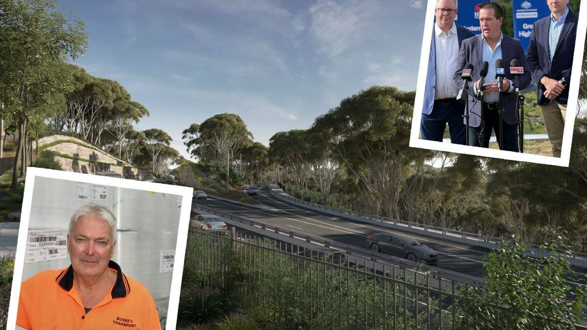 GET ON WITH IT: Bathurst transport industry stalwart Graeme Burke says the NSW Government should not delay a proposed Great Western Highway tunnel