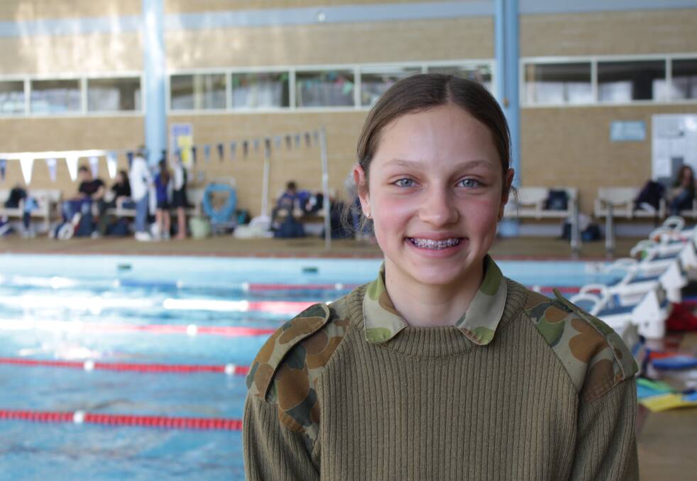 STAR: Bathurst swimmer Collette Lyons has has been selected in the NSW swim team for the Australian State Teams challenge.