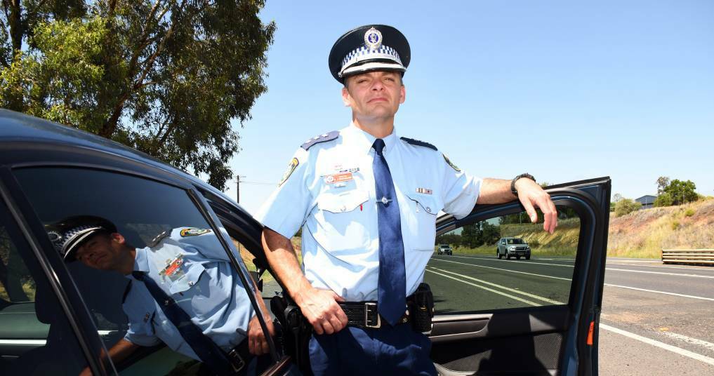 RULE BOOK: Western Region Traffic Tactician Inspector Ben Macfarlane has highlighted some of the road rules motorists might have missed. Photo: BELINDA SOOLE